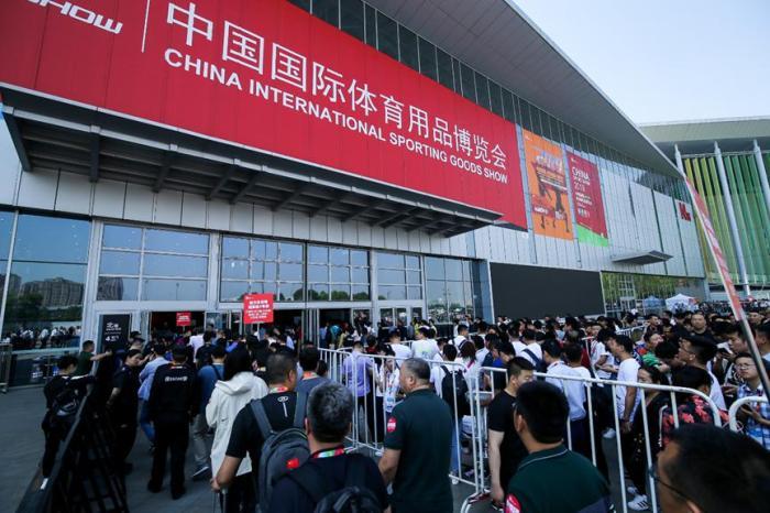 资料图：往届体博会现场。组委会供图